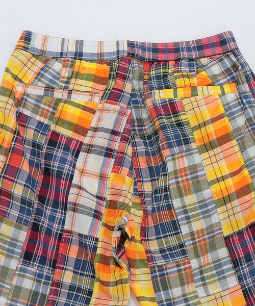 SHIPS / シップス ショート・ハーフ・半端丈パンツ | ORIGINAL MADRAS TRADING COMPANY: MARDAS PATCHWORK SHORTS | 詳細6