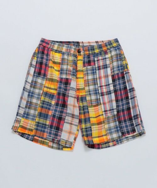 SHIPS / シップス ショート・ハーフ・半端丈パンツ | ORIGINAL MADRAS TRADING COMPANY: MARDAS PATCHWORK SHORTS（その他）