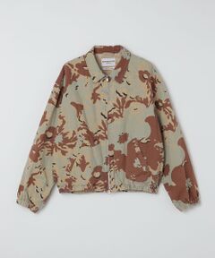SHIPS / シップス ブルゾン | NOMARHYTHM TEXTILE: CAMO FLOWER BLOUSON