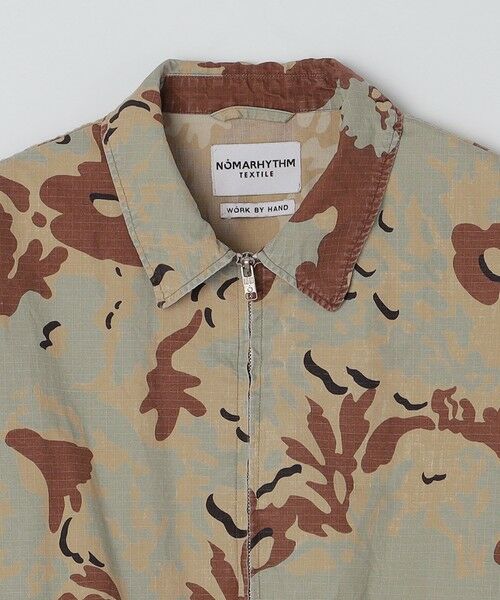SHIPS / シップス ブルゾン | NOMARHYTHM TEXTILE: CAMO FLOWER BLOUSON | 詳細4
