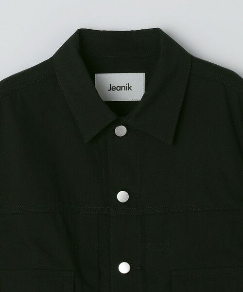 SHIPS / シップス Gジャン・デニムジャケット | Jeanik: 2nd G-JACKET BLACK | 詳細4