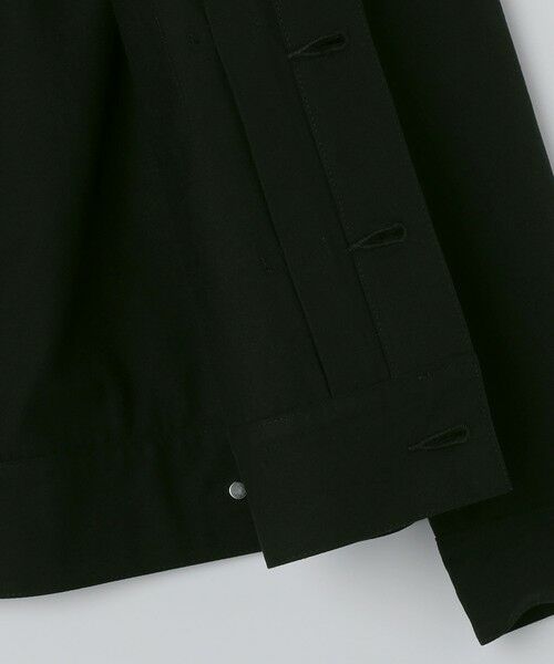 SHIPS / シップス Gジャン・デニムジャケット | Jeanik: 2nd G-JACKET BLACK | 詳細6