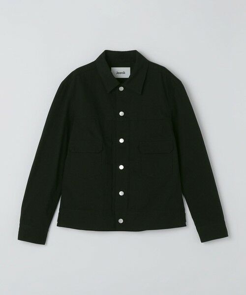 SHIPS / シップス Gジャン・デニムジャケット | Jeanik: 2nd G-JACKET BLACK（ブラック）