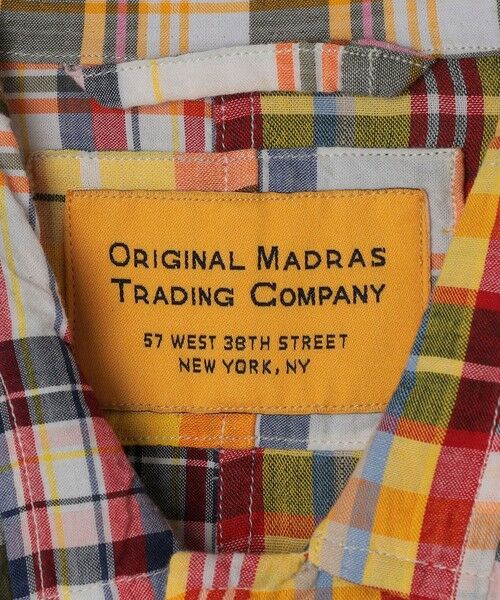 SHIPS / シップス その他アウター | ORIGINAL MADRAS TRADING COMPANY: MADRAS PATCHWORK SHIRT JACKET | 詳細7