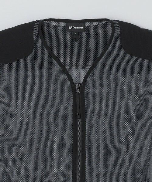 SHIPS / シップス ダウンジャケット・ベスト | Goldwin: TONALITH MESH HALF ZIP VEST | 詳細4