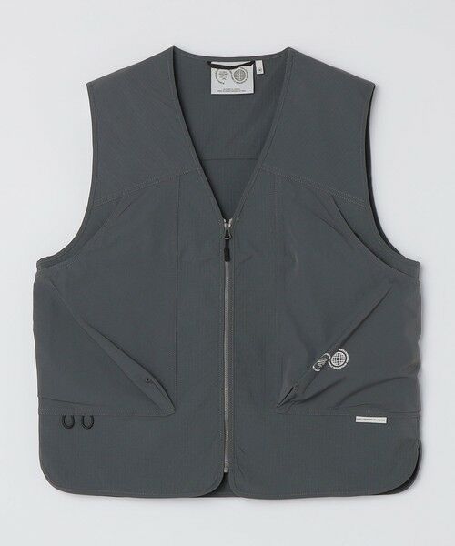 SHIPS / シップス ベスト | PURPLE MOUNTAIN OBSERVATORY: PROCYON VEST（ダークグレー）