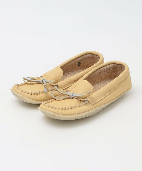 SHIPS / シップス フラットシューズ | BASTIEN: MOOSE MOCCASIN（ベージュ）