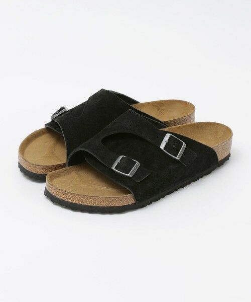SHIPS / シップス サンダル | BIRKENSTOCK: ZURICH（ブラック）