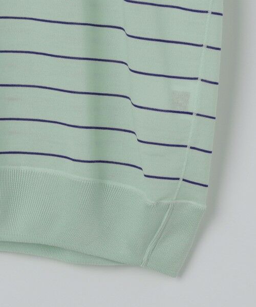 SHIPS / シップス ニット・セーター | GGG: ST KNIT HALF SLEEVE PULL OVER | 詳細4