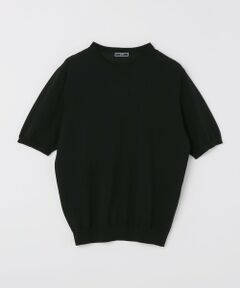 SHIPS / シップス ニット・セーター | SHIPS:〈接触冷感〉 ICE COTTON クルーネック ショート スリーブ ニット Tシャツ