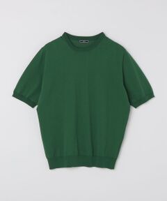 SHIPS / シップス ニット・セーター | SHIPS:〈接触冷感〉 ICE COTTON クルーネック ショート スリーブ ニット Tシャツ