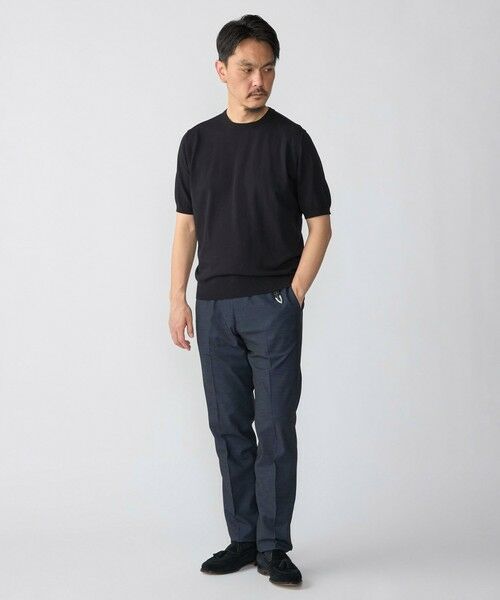 SHIPS / シップス ニット・セーター | SHIPS:〈接触冷感〉 ICE COTTON クルーネック ショート スリーブ ニット Tシャツ | 詳細13