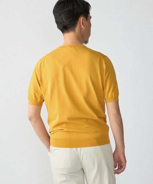 SHIPS / シップス ニット・セーター | SHIPS:〈接触冷感〉 ICE COTTON クルーネック ショート スリーブ ニット Tシャツ | 詳細19