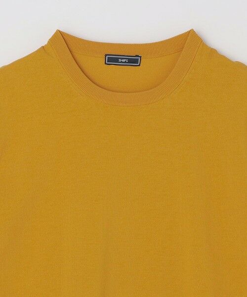 SHIPS / シップス ニット・セーター | SHIPS:〈接触冷感〉 ICE COTTON クルーネック ショート スリーブ ニット Tシャツ | 詳細26