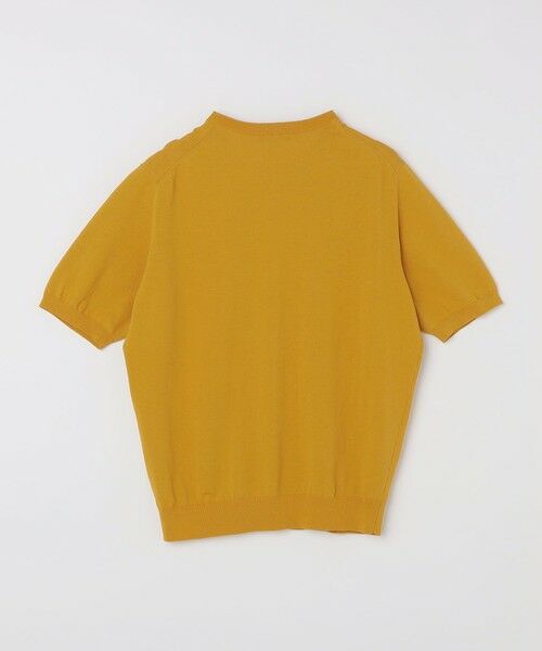 SHIPS / シップス ニット・セーター | SHIPS:〈接触冷感〉 ICE COTTON クルーネック ショート スリーブ ニット Tシャツ | 詳細8