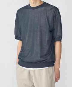 SHIPS / シップス Tシャツ | SHIPS: 〈手洗い可能〉和紙 クルーネック ニット Tシャツ