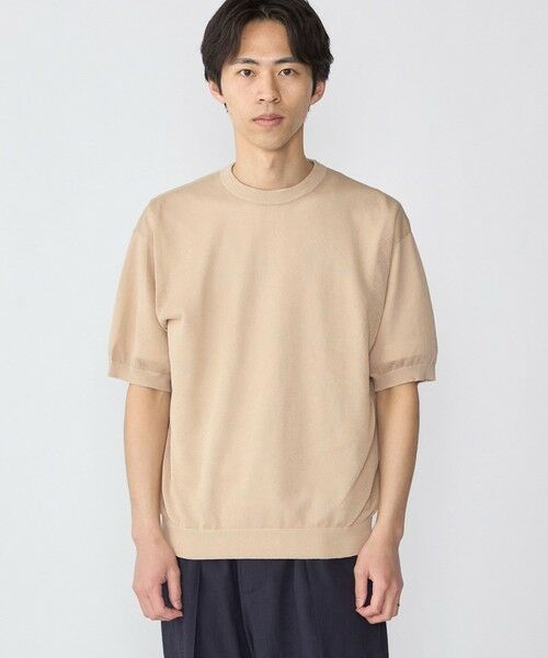 SHIPS / シップス Tシャツ | SHIPS: 〈手洗い可能〉和紙 クルーネック ニット Tシャツ | 詳細7