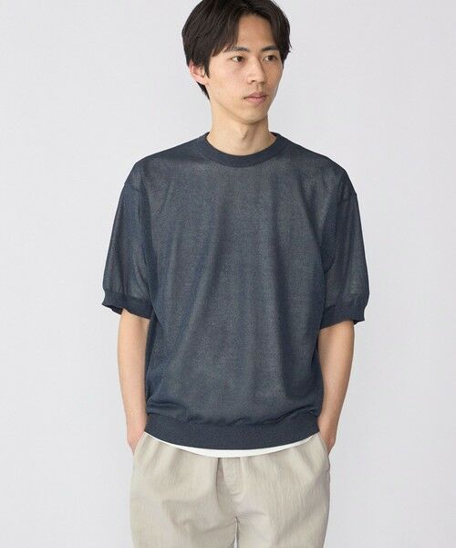 SHIPS / シップス Tシャツ | SHIPS: 〈手洗い可能〉和紙 クルーネック ニット Tシャツ | 詳細13