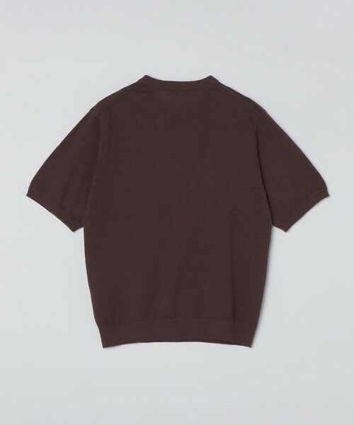SHIPS / シップス ニット・セーター | SHIPS:〈接触冷感/ 手洗い可能〉ラミー ニット Tシャツ | 詳細10