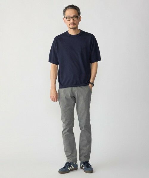 SHIPS / シップス ニット・セーター | SHIPS:〈接触冷感/ 手洗い可能〉ラミー ニット Tシャツ | 詳細16