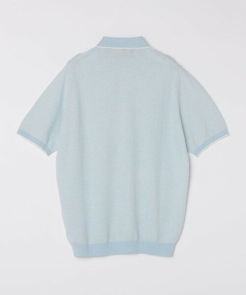 SHIPS / シップス ニット・セーター | ALANPAINE: 14ゲージ  コットン/リネン/シルク ニット ポロシャツ | 詳細2