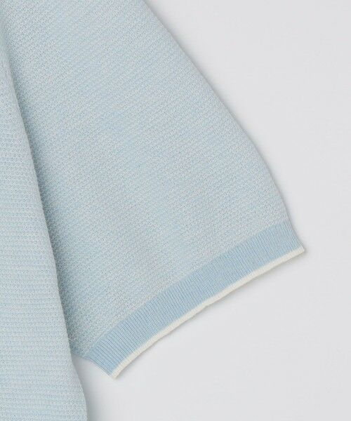 SHIPS / シップス ニット・セーター | ALANPAINE: 14ゲージ  コットン/リネン/シルク ニット ポロシャツ | 詳細4
