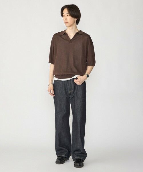 SHIPS / シップス ポロシャツ | 【City Ambient Products別注】crepuscule: WASHI SKIPPER ニットポロ | 詳細5