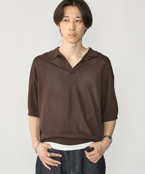 SHIPS / シップス ポロシャツ | 【City Ambient Products別注】crepuscule: WASHI SKIPPER ニットポロ | 詳細2