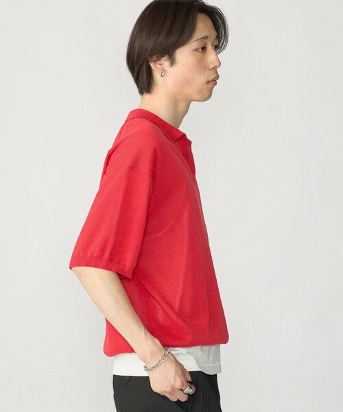 SHIPS / シップス ポロシャツ | 【City Ambient Products別注】crepuscule: WASHI SKIPPER ニットポロ | 詳細14