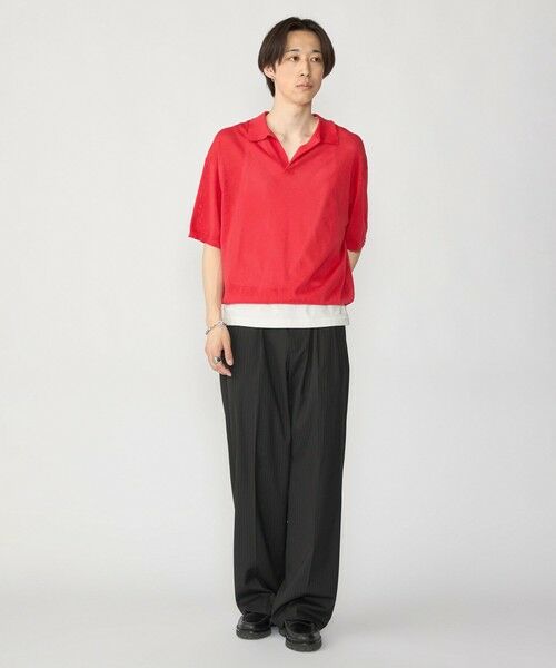 SHIPS / シップス ポロシャツ | 【City Ambient Products別注】crepuscule: WASHI SKIPPER ニットポロ | 詳細16