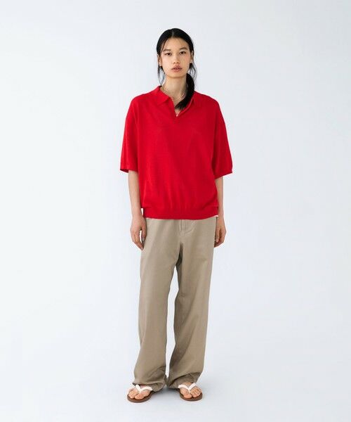 SHIPS / シップス ポロシャツ | 【City Ambient Products別注】crepuscule: WASHI SKIPPER ニットポロ | 詳細6
