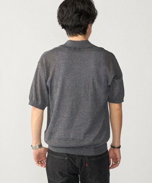 SHIPS / シップス ポロシャツ | SHIPS:〈手洗い可能〉和紙 スキッパー ニット ポロ | 詳細7