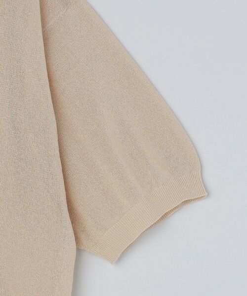 SHIPS / シップス ポロシャツ | SHIPS:〈手洗い可能〉和紙 スキッパー ニット ポロ | 詳細9