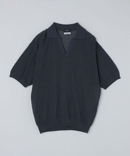 SHIPS / シップス ポロシャツ | SHIPS:〈手洗い可能〉和紙 スキッパー ニット ポロ | 詳細20