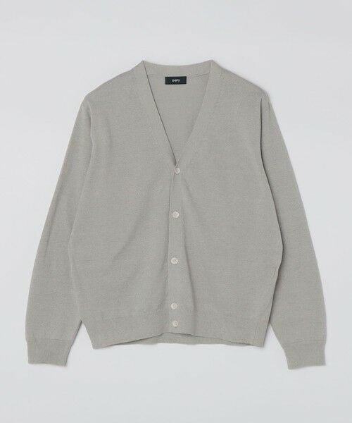 SHIPS / シップス カーディガン・ボレロ | SHIPS:〈接触冷感/ 手洗い可能〉ラミー Vネック カーディガン | 詳細3