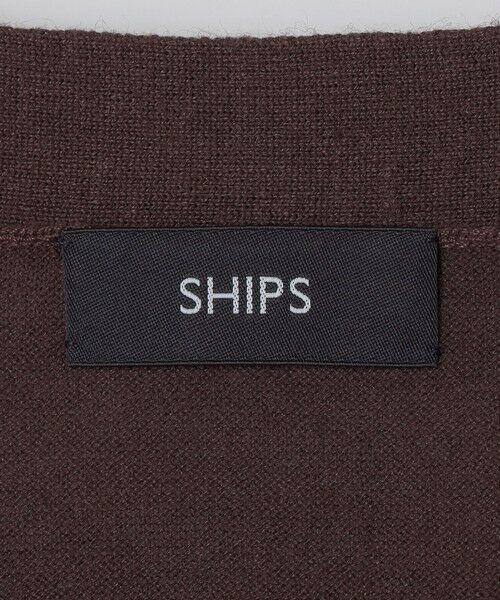SHIPS / シップス カーディガン・ボレロ | SHIPS:〈接触冷感/ 手洗い可能〉ラミー Vネック カーディガン | 詳細10