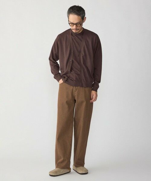 SHIPS / シップス カーディガン・ボレロ | SHIPS:〈接触冷感/ 手洗い可能〉ラミー Vネック カーディガン | 詳細5