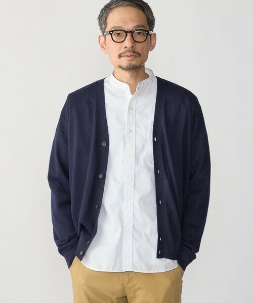 SHIPS / シップス カーディガン・ボレロ | SHIPS:〈接触冷感/ 手洗い可能〉ラミー Vネック カーディガン | 詳細15