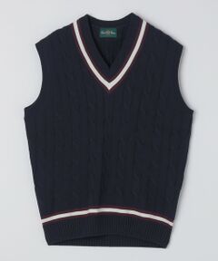 SHIPS / シップス ベスト | ALANPAINE: 7ゲージ コットン クリケット ベスト