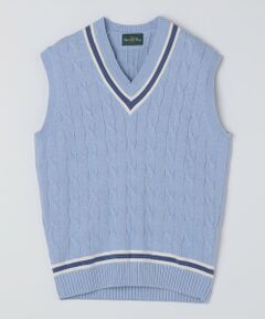 SHIPS / シップス ベスト | ALANPAINE: 7ゲージ コットン クリケット ベスト