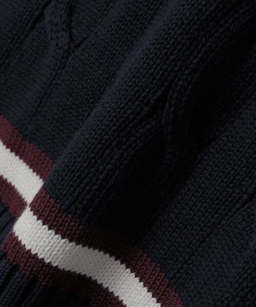 SHIPS / シップス ベスト | ALANPAINE: 7ゲージ コットン クリケット ベスト | 詳細1