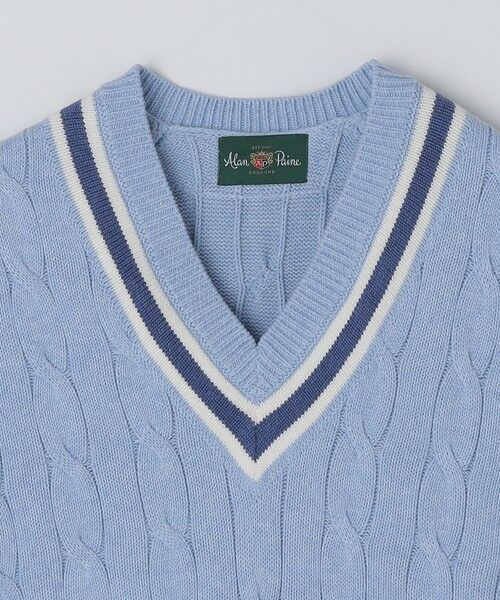 SHIPS / シップス ベスト | ALANPAINE: 7ゲージ コットン クリケット ベスト | 詳細2