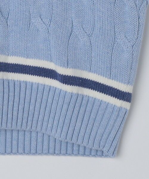 SHIPS / シップス ベスト | ALANPAINE: 7ゲージ コットン クリケット ベスト | 詳細4