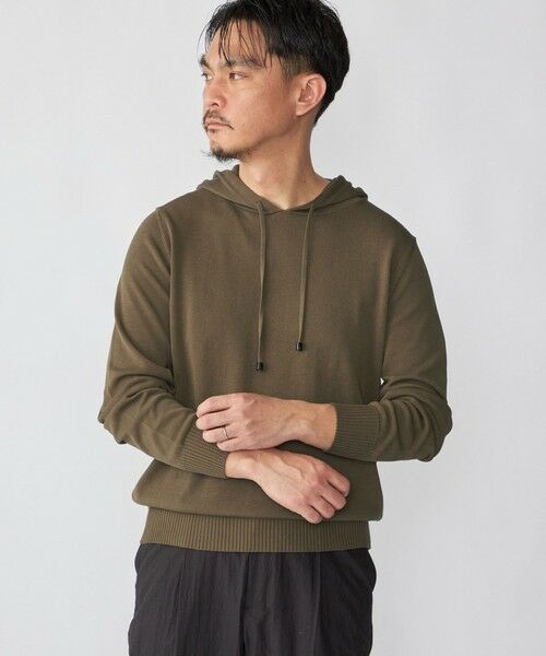 SHIPS / シップス パーカー | Drumohr: コットン ニット フーディ | 詳細1