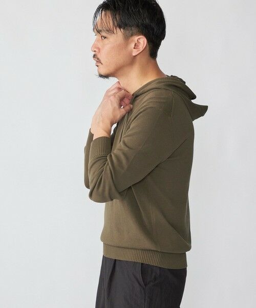 SHIPS / シップス パーカー | Drumohr: コットン ニット フーディ | 詳細2