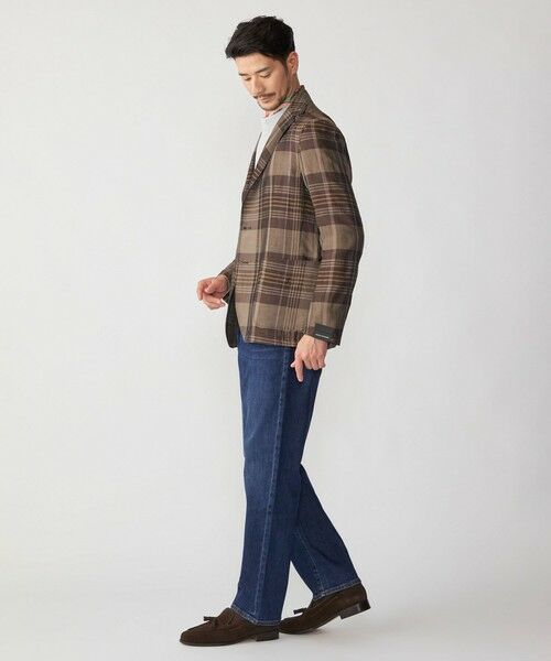 SHIPS / シップス テーラードジャケット | TAGLIATORE: レーヨン リネン チェック ライト ジャケット | 詳細5