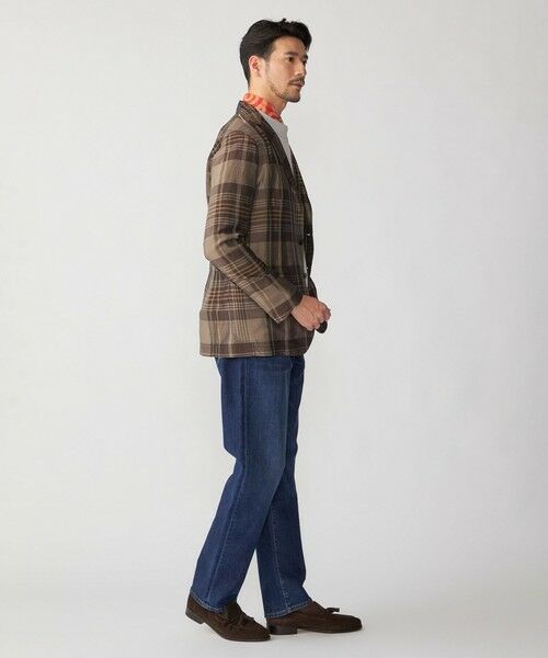 SHIPS / シップス テーラードジャケット | TAGLIATORE: レーヨン リネン チェック ライト ジャケット | 詳細7