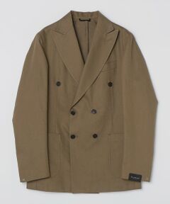 SHIPS / シップス テーラードジャケット | 【SHIPS別注】Errico Formicola: リネン/コットン ダブルブレスト ジャケット