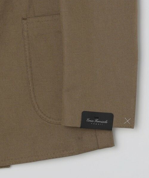 SHIPS / シップス テーラードジャケット | 【SHIPS別注】Errico Formicola: リネン/コットン ダブルブレスト ジャケット | 詳細5