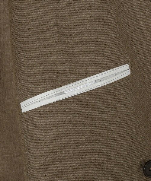 SHIPS / シップス テーラードジャケット | 【SHIPS別注】Errico Formicola: リネン/コットン ダブルブレスト ジャケット | 詳細7